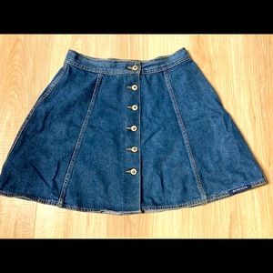 Vintage Jean Skirt
